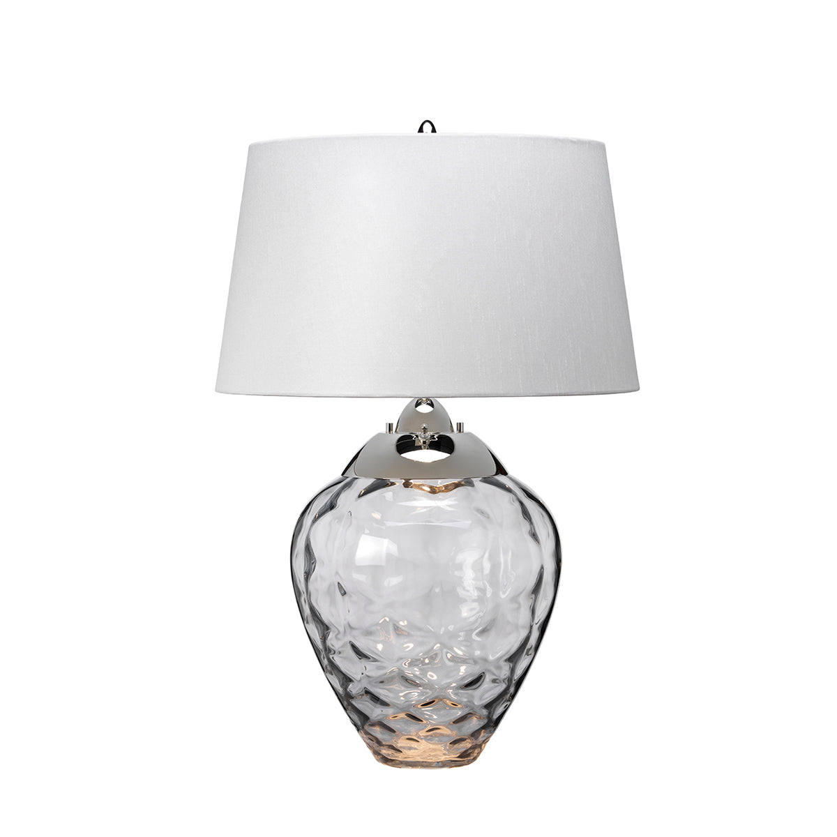 Samara Small Table Lamp - Smoke - Quintiesse Lighting