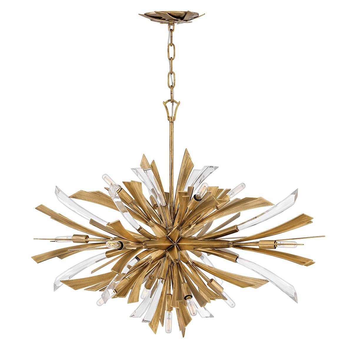 Vida 13 Light Wide Pendant - Quintiesse Lighting