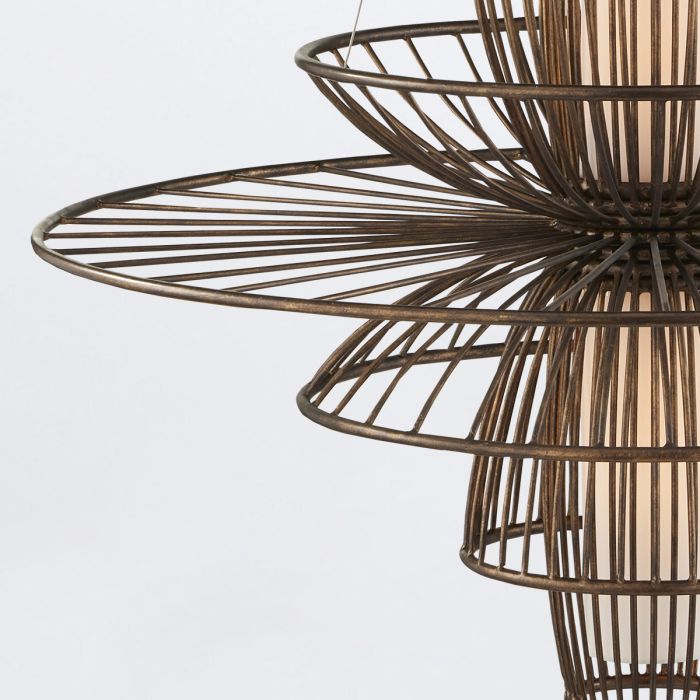 Benjiro 2 lt Chandelier - Cupertino / Off White