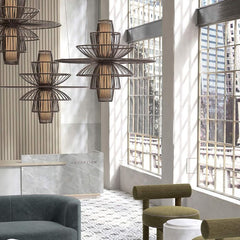Benjiro 2 lt Chandelier - Cupertino / Off White