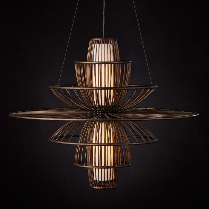 Benjiro 2 lt Chandelier - Cupertino / Off White