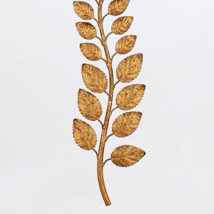 Birdwood 2 lt Wall Light - Textured Gold Leaf / Satin Black
