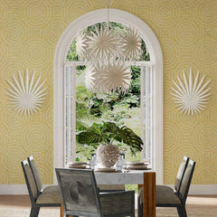 Bismarkia 10 lt Medium Chandelier - Gesso White
