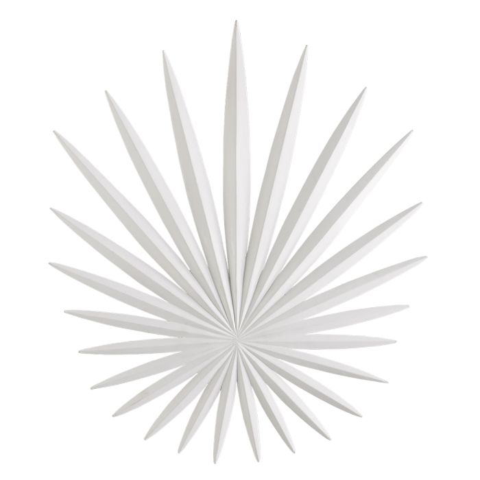 Bismarkia 3 lt Wall Light - Gesso White