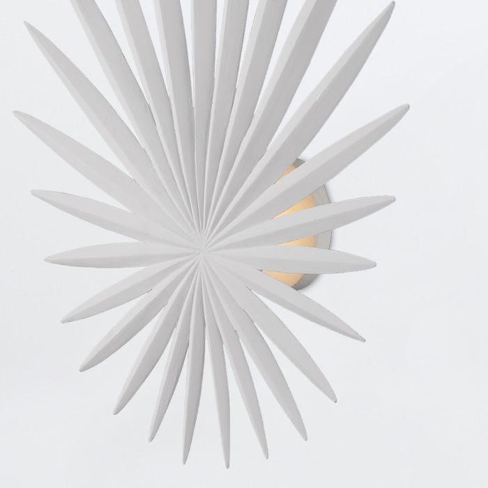 Bismarkia 3 lt Wall Light - Gesso White