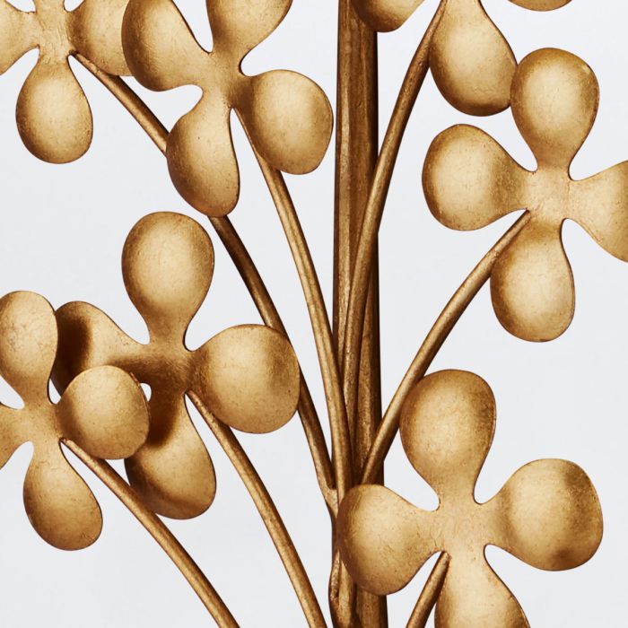 Cloverfield 2 lt Wall Light - Contemporary Gold Leaf / Contemporary Gold