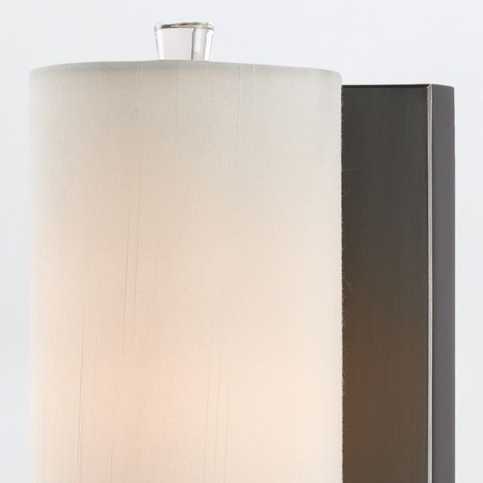 Junia 1 lt Wall Light - Clear / Oil Rubbed Bronze