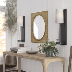 Junia 1 lt Wall Light - Clear / Oil Rubbed Bronze