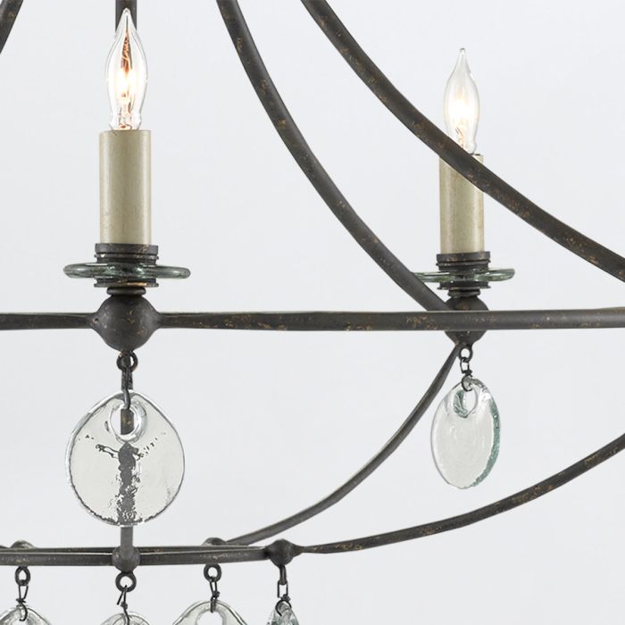 Novella 5 lt Small Chandelier - Mayfair / Clear