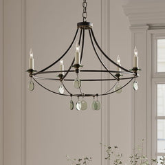 Novella 5 lt Small Chandelier - Mayfair / Clear