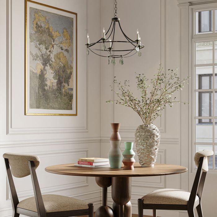 Novella 5 lt Small Chandelier - Mayfair / Clear