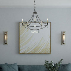 Novella 5 lt Small Chandelier - Mayfair / Clear