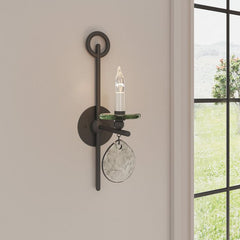 Sethos 1 lt Wall Light - Old Iron