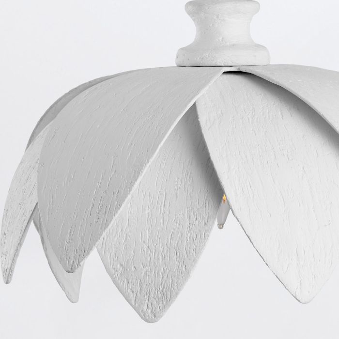 Sweetheart 1 lt Wall Light - Gesso White