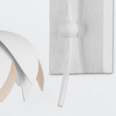 Sweetheart 1 lt Wall Light - Gesso White