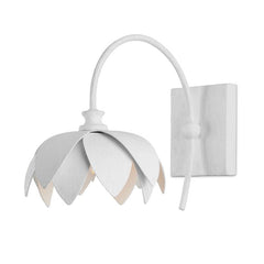 Sweetheart 1 lt Wall Light - Gesso White
