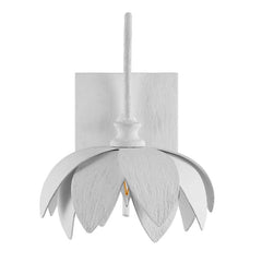 Sweetheart 1 lt Wall Light - Gesso White