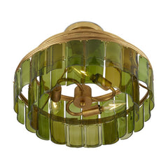 Vintner 3 lt Semi-Flush - Contemporary Gold Leaf