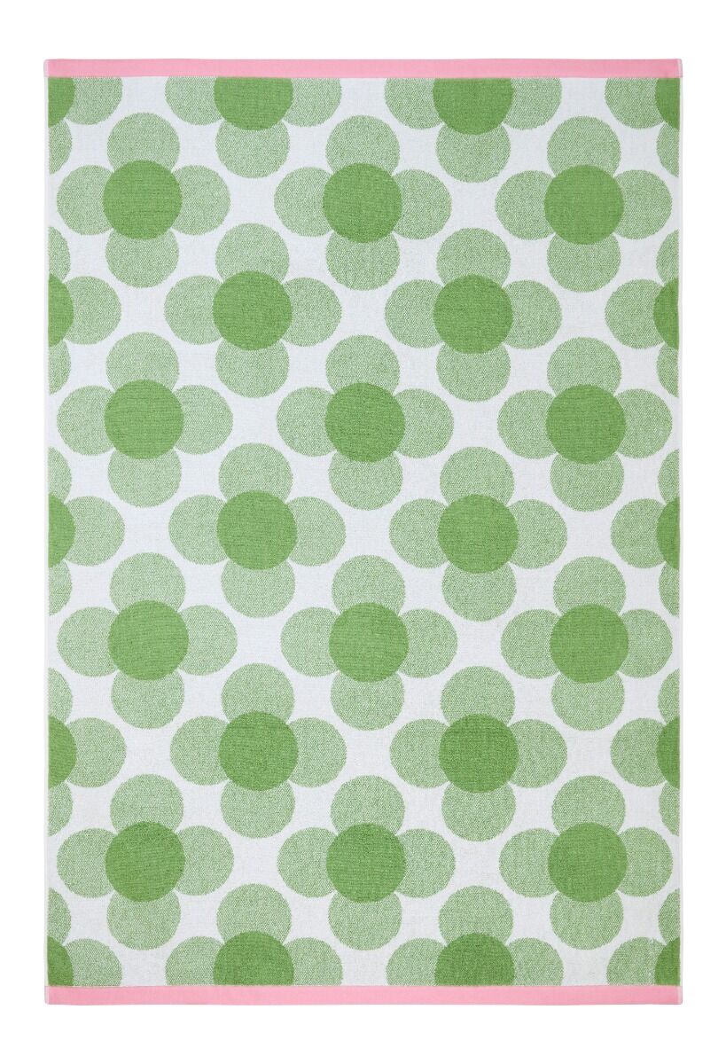 Orla Kiely Retro Flower Clover Towels