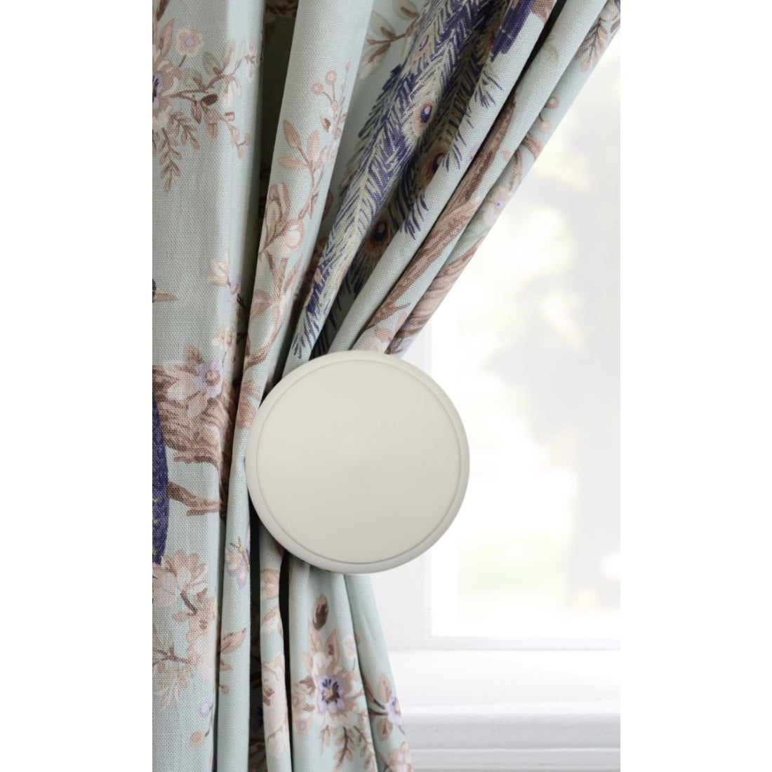 Laura Ashley Ribbed Ball Holdback, Soft Natural