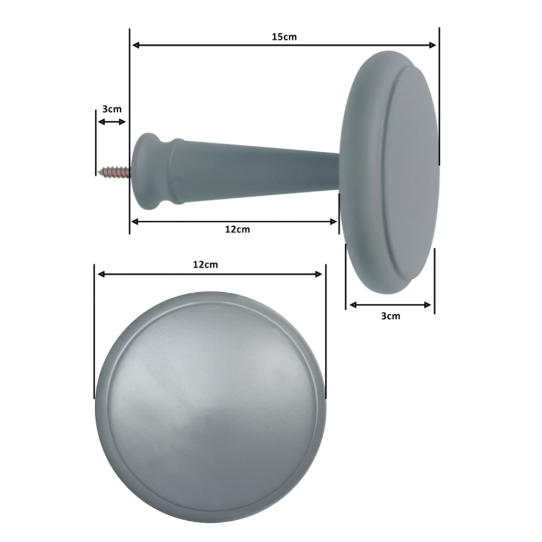 Laura Ashley Ribbed Ball Holdback, Dark Slate