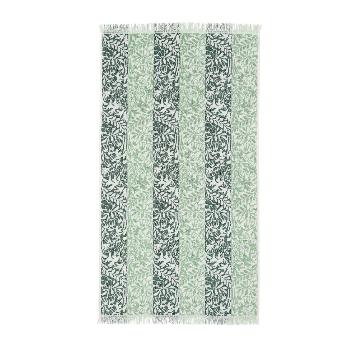 William Morris At Home Rose Stripe Sage Towels