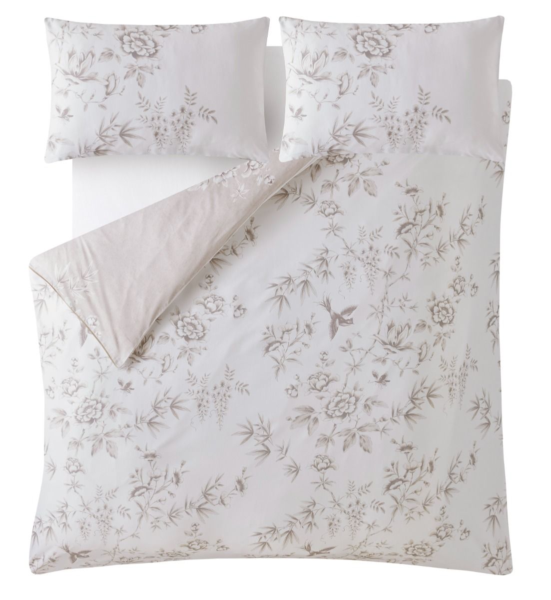 Laura Ashley Rowsham Garden Natural Bedding