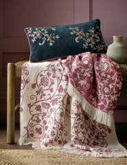 Historic Royal Palaces Royal Court Embroidery Multi Microfibre 30x50cm Cushion
