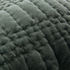 Laura Ashley Scalloped Pine Green 43x43cm Microfibre Cushion
