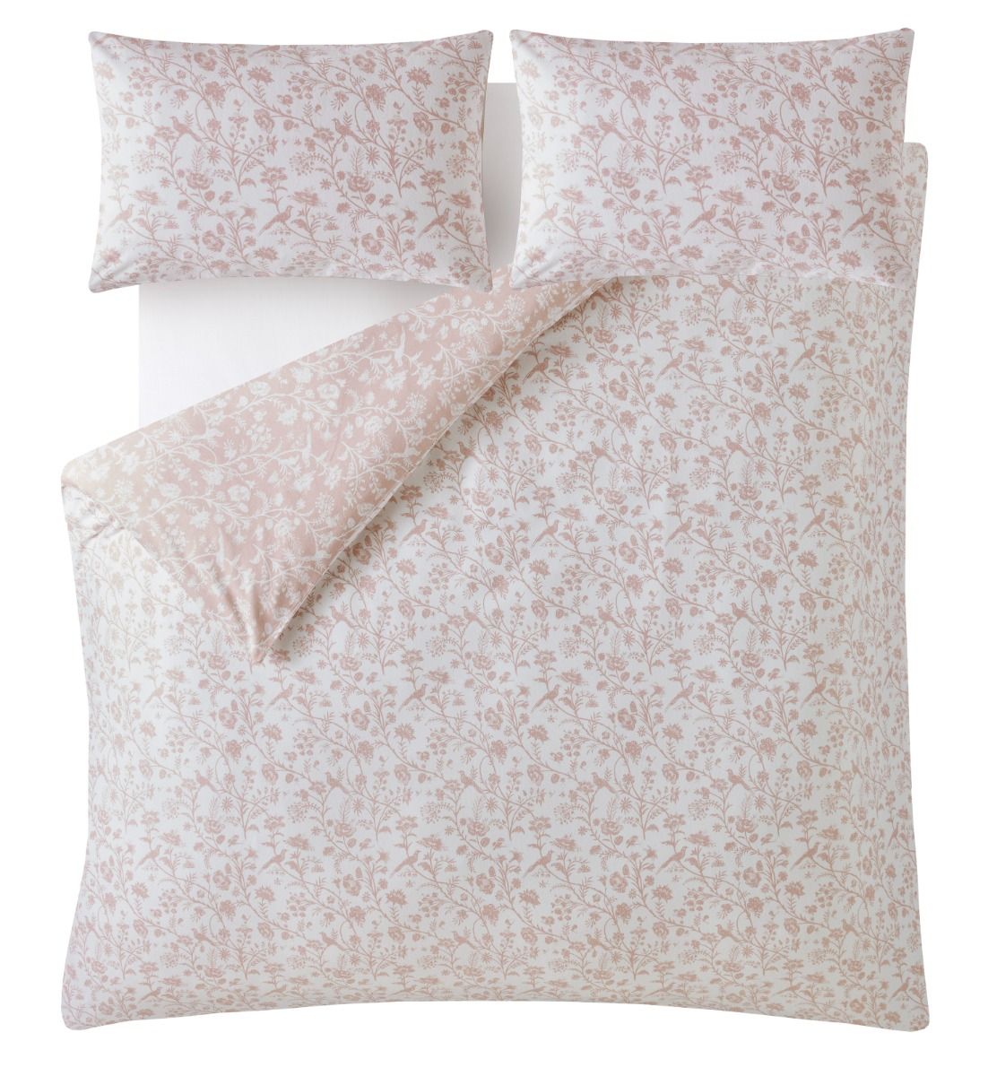 Laura Ashley Shepherds Purse Blush Pink Bedding