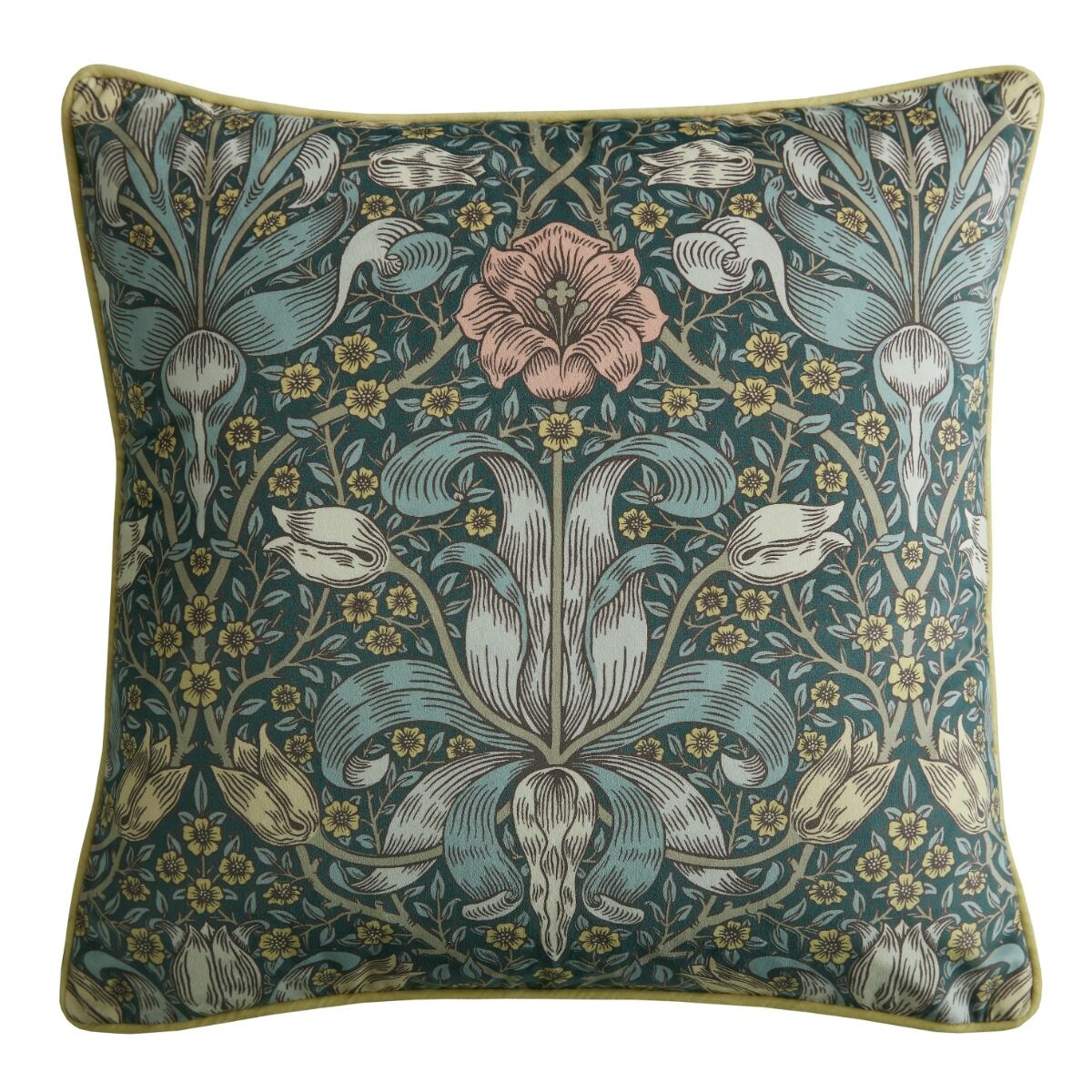 William Morris At Home Spring Thicket Mineral Microfibre 45x45cm Cushion