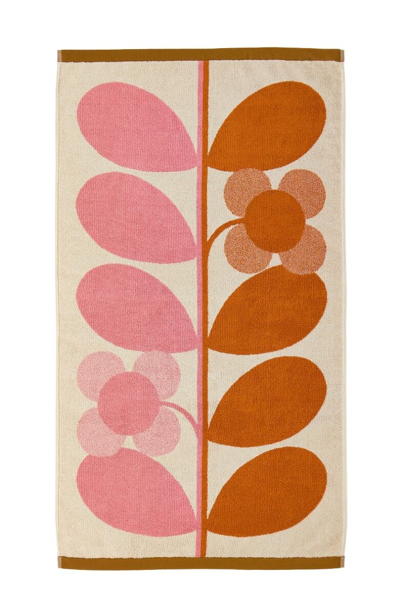Orla Kiely Stem Bloom Duo Blush Towels
