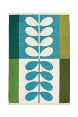 Orla Kiely Stem Check Willow Towels