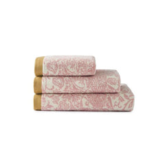 William Morris at Home Strawberry Thief Plaster Pink Towels