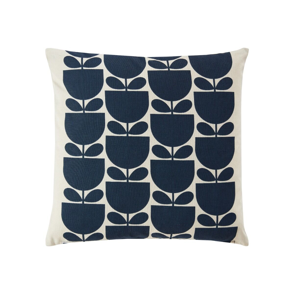 Orla Kiely Striped Tulip Indigo Microfibre 45x45cm Cushion