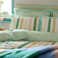 Bluebellgray Sunday Stripe Botanical Greens Bedding
