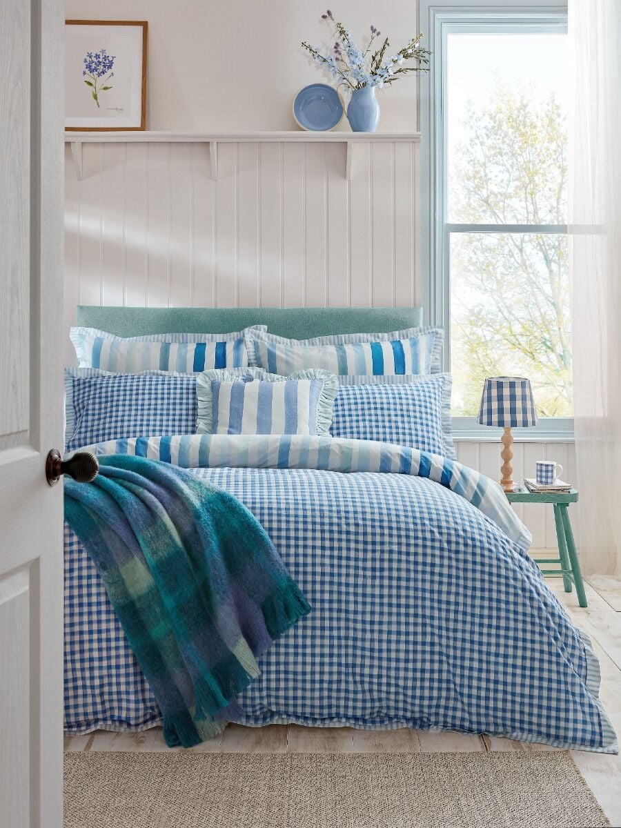 Bluebellgray Sunday Stripe Blue Bedding