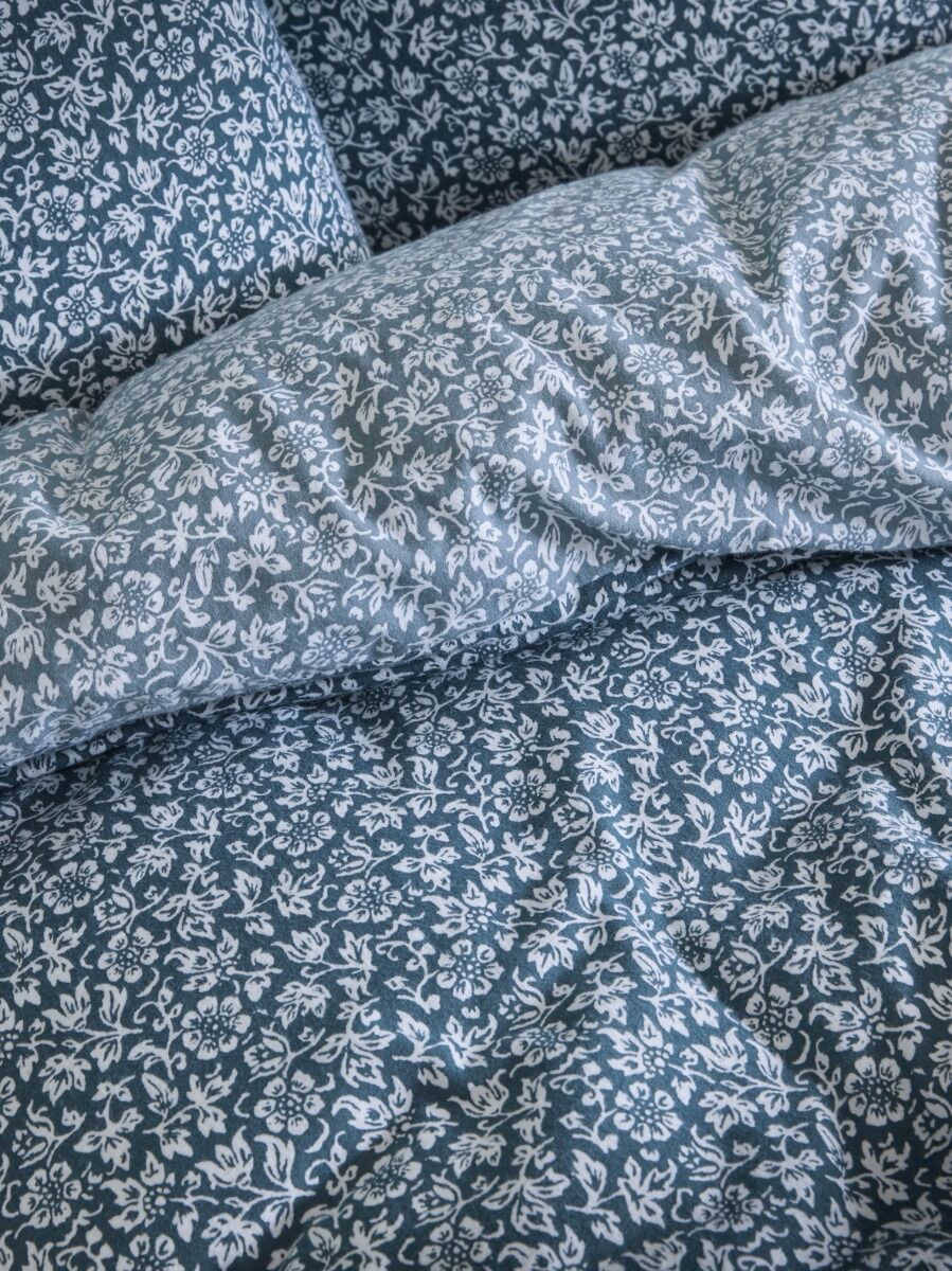 Laura Ashley Sweet Alyssum Denim Blue Bedding