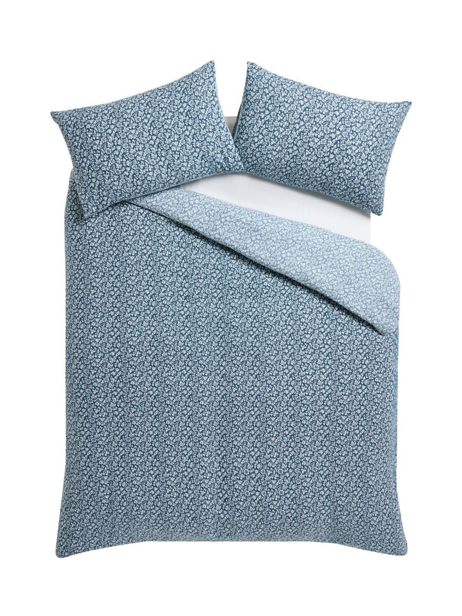 Laura Ashley Sweet Alyssum Denim Blue Bedding