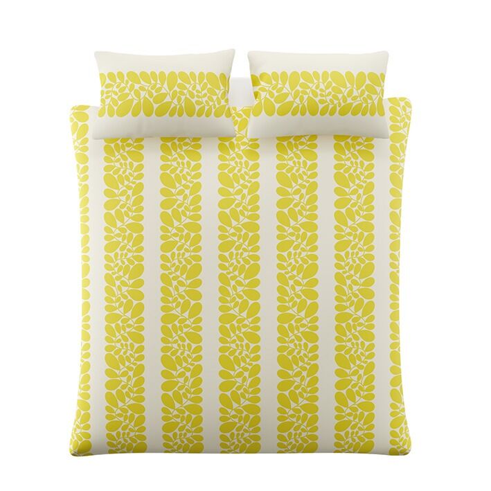 Orla Kiely Sycamore Stripe Yellow Bedding