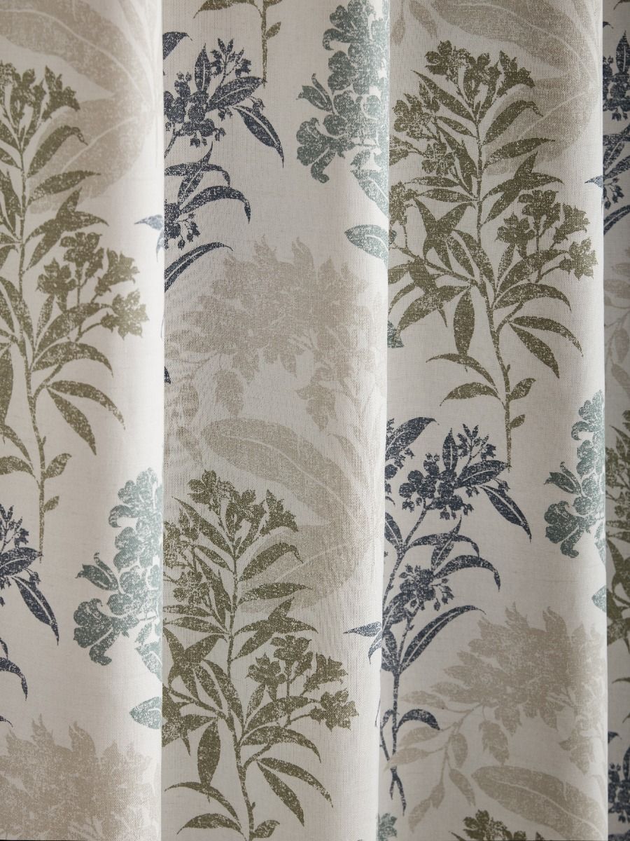 Laura Ashley Tenby Seaspray Ready Made Curtains