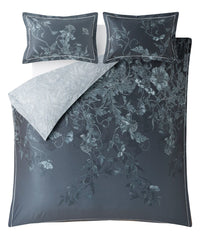 Timorous Beasties Tendril Spill Navy Bedding