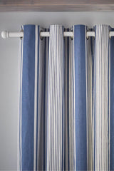 Laura Ashley Tiverton Denim Ready Made Curtains