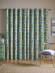 Bluebellgray Tobermory Ocean Ready Made Eyelet Curtains