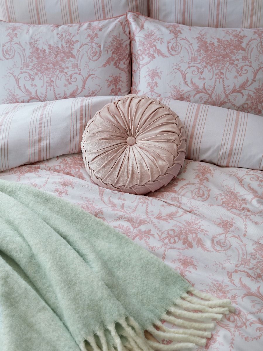 Laura Ashley Tuileries Blush Pink Bedding