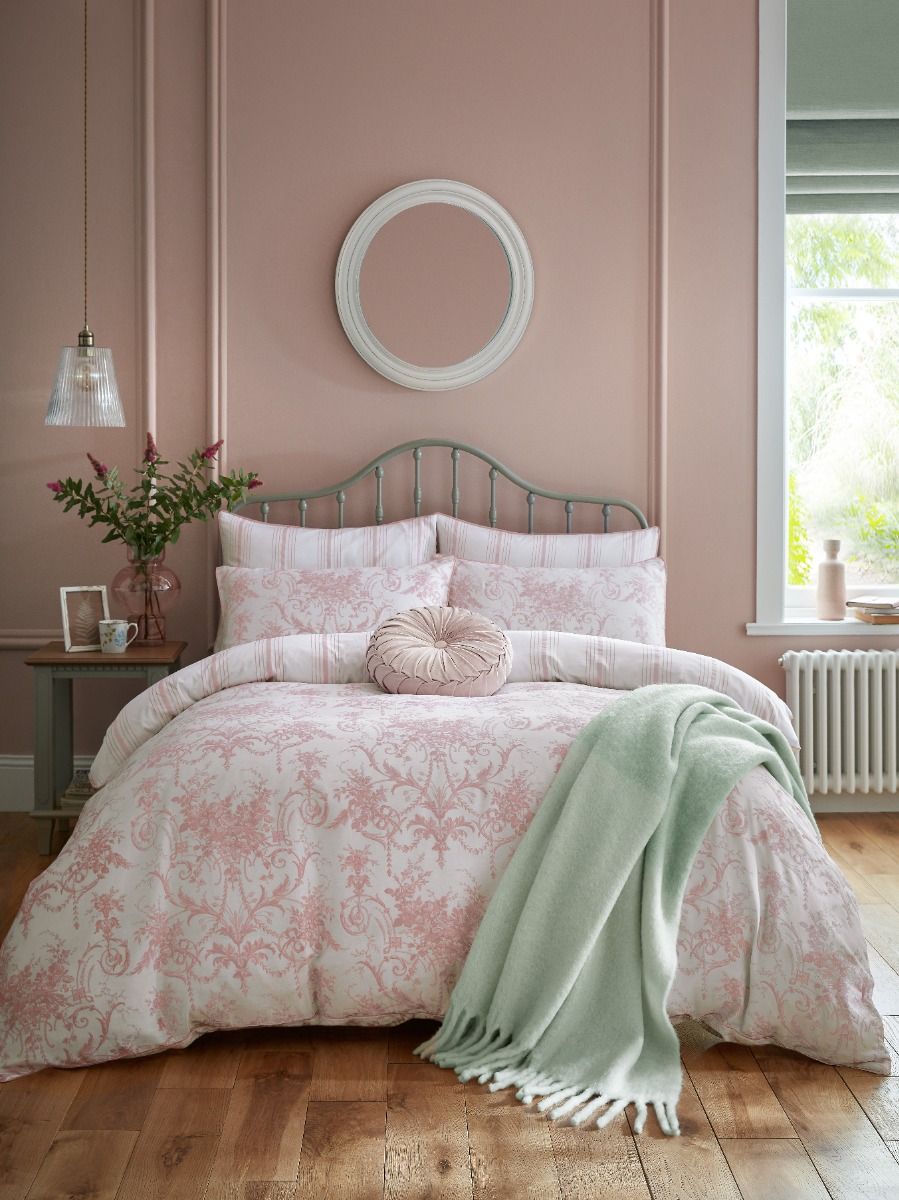 Laura Ashley Tuileries Blush Pink Bedding