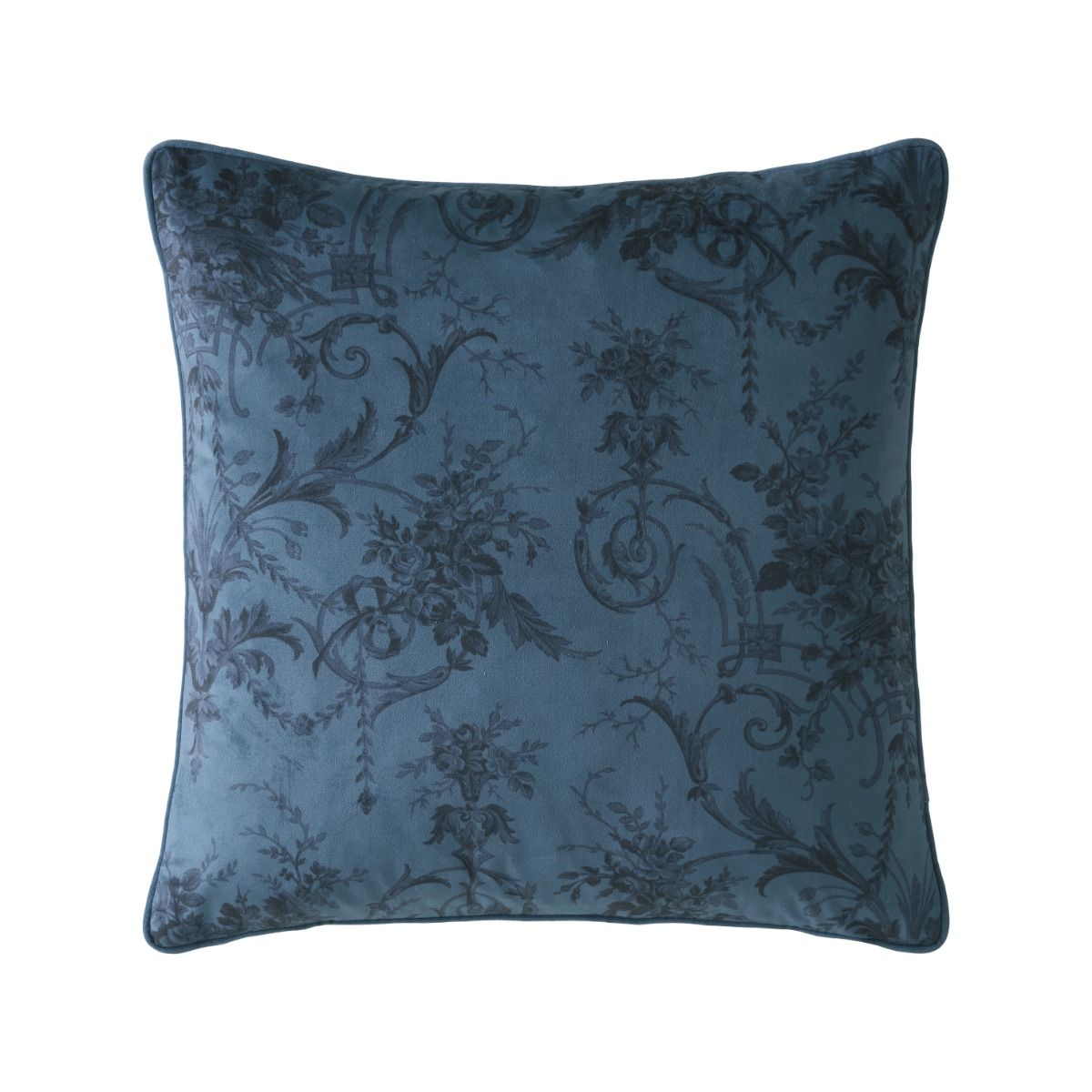 Laura Ashley Tuileries Midnight 50x50cm Microfibre Cushion