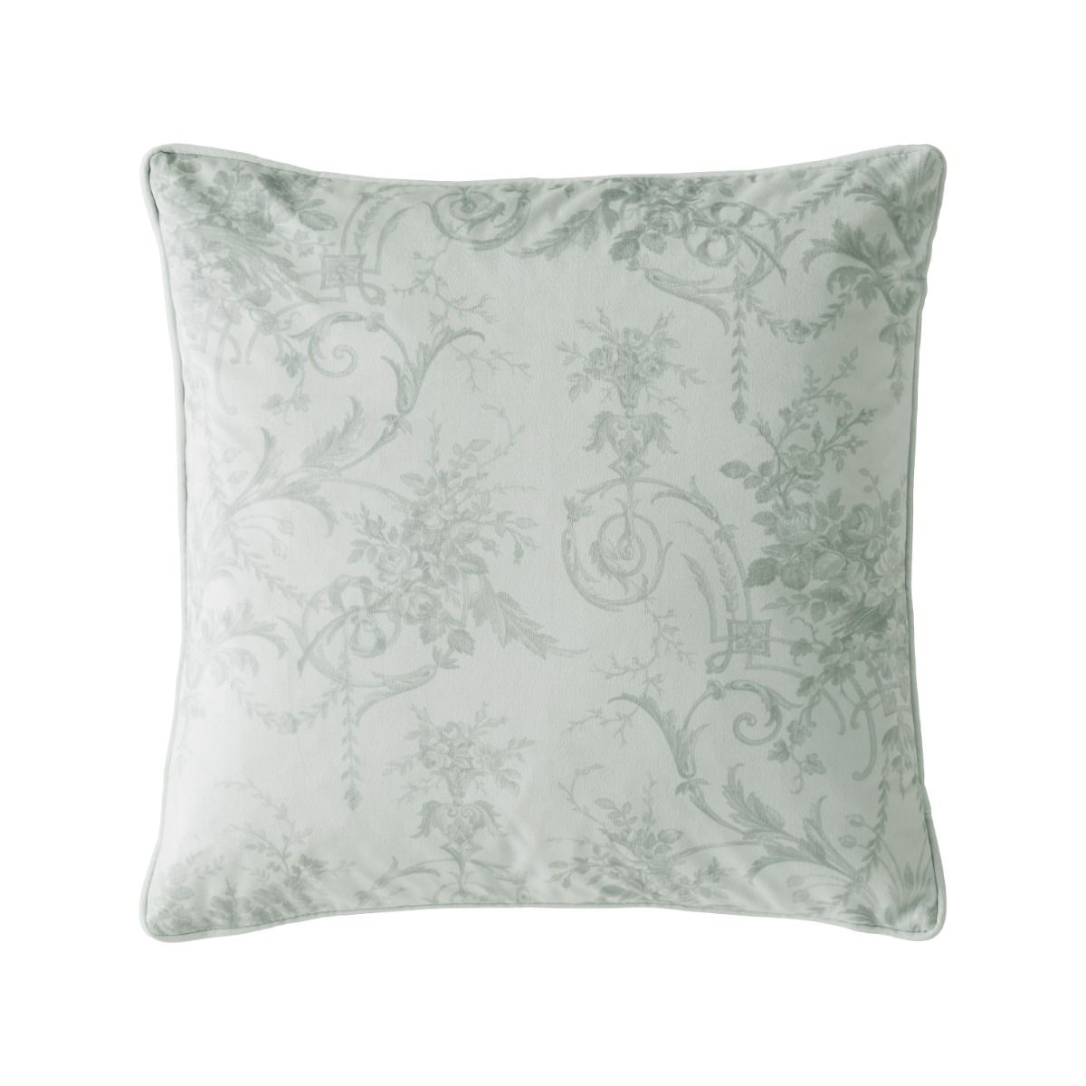 Laura Ashley Tuileries Sage 50x50cm Microfibre Cushion