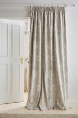 Laura Ashley Josette Door Curtain Pencil Pleat Dove Grey