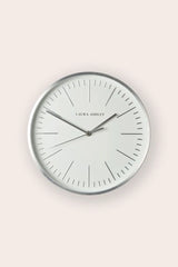 Glenn Wall Clock - Silver